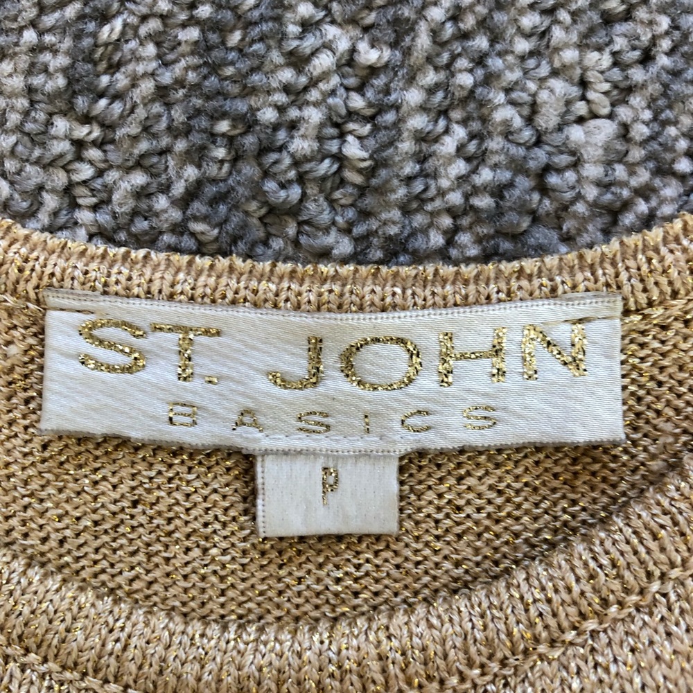 St John gold sparkle tank.